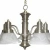 Budget ⭐ Maxim Interior 100W 5-Light Medium E-26 Base Chandelier in Satin Nickel ⭐ -Cheap Maxim Lighting Store Query 730