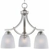 Top 10 🌟 Maxim Axis 18 in. 60W 3-Light Medium Incandescent Chandelier in Satin Nickel 😀 -Cheap Maxim Lighting Store Query 758