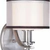 Best Sale ✨ Maxim Orion 6-1/2 in. 1-Light Wall Sconce in Satin Nickel ⭐ -Cheap Maxim Lighting Store Query 760