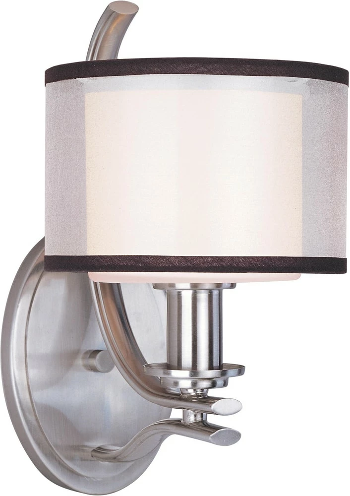 Best Sale ✨ Maxim Orion 6-1/2 in. 1-Light Wall Sconce in Satin Nickel ⭐ 3 Best Sale ✨ Maxim Orion 6-1/2 in. 1-Light Wall Sconce in Satin Nickel ⭐