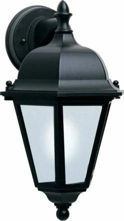 Best reviews of 🌟 Maxim Westlake 9W 1-Light Medium E-26 LED Outdoor Wall Sconce in Black 💯