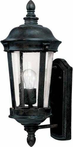 Top 10 👏 Maxim Dover 17 x 17 in. 100W 1-Light Outdoor Wall Lantern in Bronze 🛒