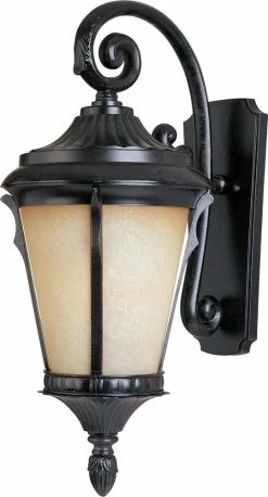 Flash Sale 🧨 Maxim Odessa 21-1/2 x 9 in. 100W 1-Light Outdoor Wall Lantern in Espresso 🤩