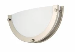 Wholesale 😉 Maxim Linear 12W 1-Light Integrated LED Wall Sconce in Satin Nickel 😀