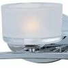 Cheapest 🛒 Maxim Elle 5-3/10 in. 60W 3-Light Bath Light in Polished Chrome with Frosted Glass Shade ✔️ -Cheap Maxim Lighting Store Query 798